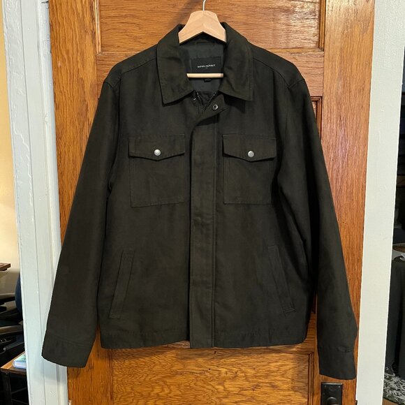 Banana Republic Vegan Suede Jacket - Picture 1 of 3